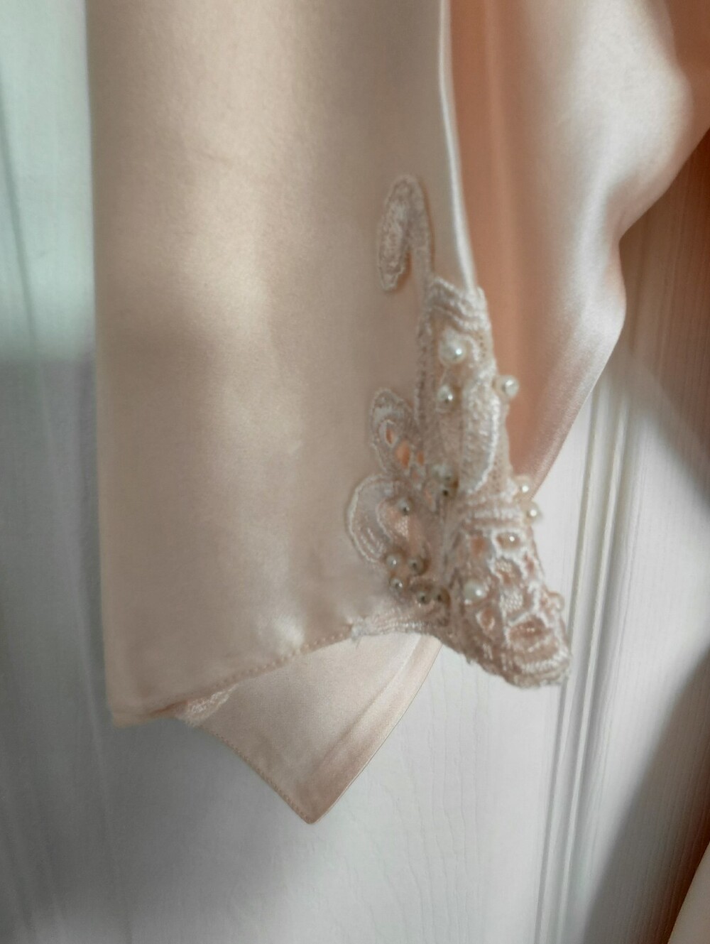 Nordstrom Silk Pink Robe - Picture 3 of 4